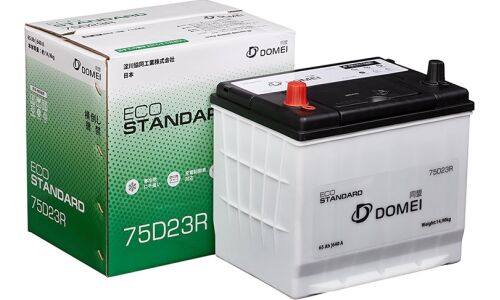 Аккумулятор Domei Eco Standard 75D23R, 65Ач, CCA 649А, необслуживаемый