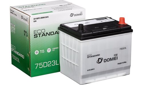 Аккумулятор Domei Eco Standard 75D23L, 65Ач, CCA 649А, необслуживаемый