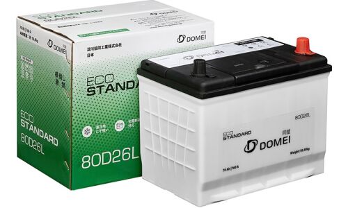 Аккумулятор Domei Eco Standard 80D26L, 70Ач, CCA 760А, необслуживаемый