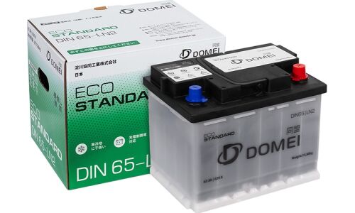 Аккумулятор Domei Eco Standard L2(H5) L, 65Ач, CCA 620А, необслуживаемый