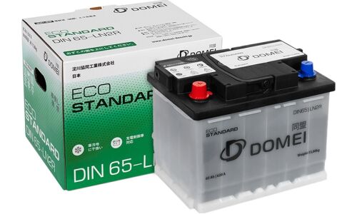 Аккумулятор Domei Eco Standard L2R(H5R), 65Ач, CCA 620А, необслуживаемый