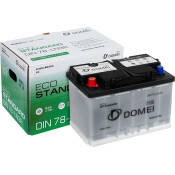 Аккумулятор Domei Eco Standard L3R(H6R), 78Ач, CCA 750А, необслуживаемый