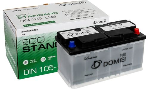 Аккумулятор Domei Eco Standard L5(H8) L, 105Ач, CCA 950А, необслуживаемый