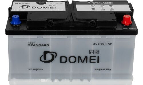 Аккумулятор Domei Eco Standard L5(H8) L, 105Ач, CCA 950А, необслуживаемый
