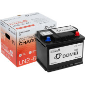 Аккумулятор Domei Extra Charger LN2/L2(H5) L, 60Ач, CCA 680А, необслуживаемый, технология AGM