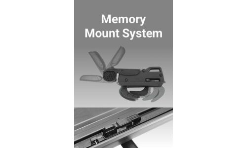Автобокс на крышу INNO Roof Gear Case 720, пластиковый, 330л, 1850x870x305мм, крепление Memory Mount, двустороннее открывание, чёрный матовый