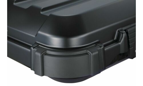 Автобокс на крышу INNO Roof Gear Case 720, пластиковый, 330л, 1850x870x305мм, крепление Memory Mount, двустороннее открывание, чёрный матовый