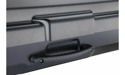 Автобокс на крышу INNO Roof Gear Case 720, пластиковый, 330л, 1850x870x305мм, крепление Memory Mount, двустороннее открывание, чёрный матовый