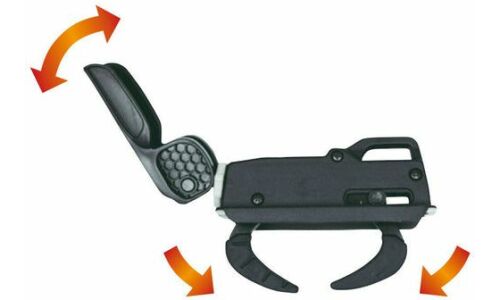 Автобокс на крышу INNO Roof Gear Case 720, пластиковый, 330л, 1850x870x305мм, крепление Memory Mount, двустороннее открывание, чёрный матовый