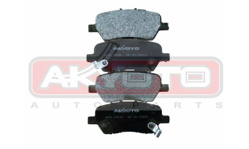 Колодки тормозные дисковые Asva, задние, комплект на ось (4 шт), арт. AKD-9818