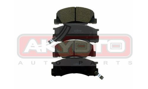 Колодки тормозные дисковые Asva, передние, комплект на ось (4 шт), арт. AKD-1199