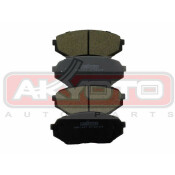 Колодки тормозные дисковые Asva, передние, комплект на ось (4 шт), арт. AKD-1213