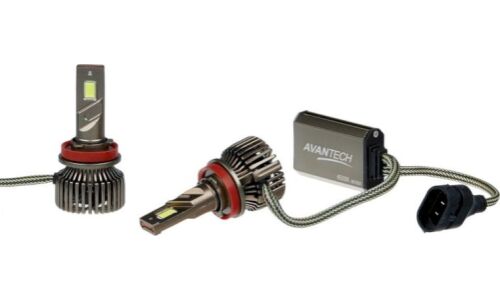 Лампа светодиодная Avantech LED Apex H8 (PGJ19-1, T11), 12В, 75Вт, 6500К, комплект 2 шт, CANbus, арт. ALB0875W