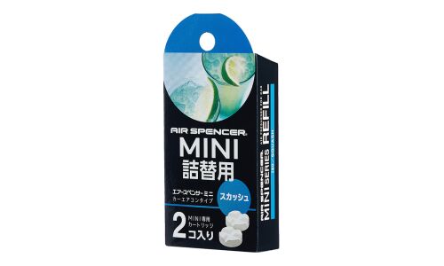 Картриджи для ароматизатора в дефлектор Eikosha MINI Refill Squash (Свежесть), меловой, 2 шт, арт. I-80