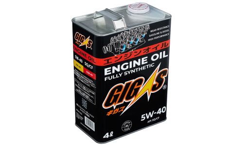 Масло моторное Gigas 5w40, синтетическое, API SQ/CF, универсальное, 4л, арт. G0540-004
