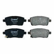 Колодки тормозные дисковые Oechi, комплект на ось (4 шт), арт. OE12039
