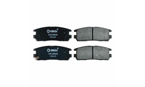 Колодки тормозные дисковые Oechi, комплект на ось (4 шт), арт. OE10826