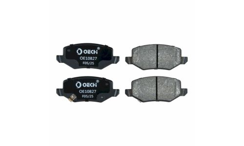 Колодки тормозные дисковые Oechi, комплект на ось (4 шт), арт. OE10827