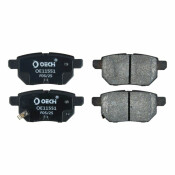 Колодки тормозные дисковые Oechi, комплект на ось (4 шт), арт. OE11551