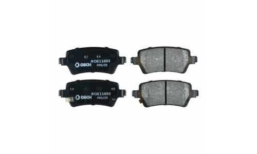 Колодки тормозные дисковые Oechi, комплект на ось (4 шт), арт. OE11693