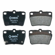 Колодки тормозные дисковые Oechi, комплект на ось (4 шт), арт. OE12071