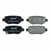 Колодки тормозные дисковые Oechi, комплект на ось (4 шт), арт. OE11999