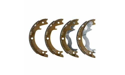 Колодки тормозные барабанные Oechi, комплект на ось (4 шт), арт. OE12005