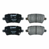 Колодки тормозные дисковые Oechi, комплект на ось (4 шт), арт. OE12033