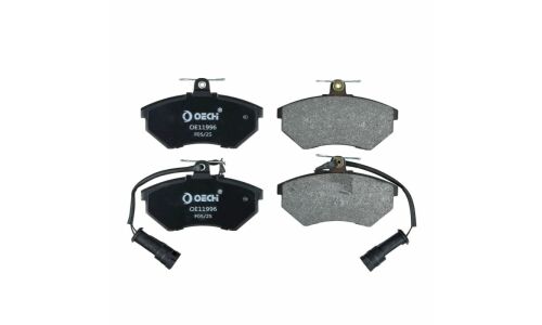Колодки тормозные дисковые Oechi с датчиком износа, комплект на ось (4 шт), арт. OE11996