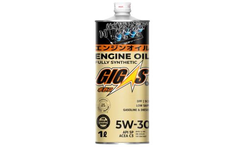 Масло моторное Gigas DPF/SCR 5w40, синтетическое, API SP, ACEA C3, универсальное, 1л, арт. G0530-001C
