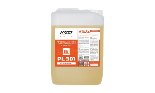 Промышленное графитоудаляющее средство Lavr Graphite Cleanser For Industrial Use PL-301, канистра 5л, арт. PL1512