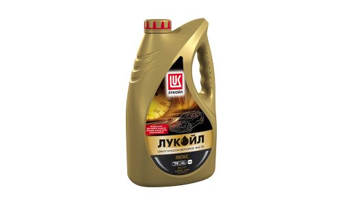 Масло моторное Лукойл Luxe Synthetic 5w40, синтетическое, API SN/CF, ACEA A3/B3/B4, универсальное, 4л, арт. 207465