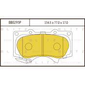 Колодки тормозные Blitz дисковые, арт. BB0293P