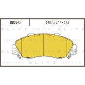 Колодки тормозные Blitz дисковые, арт. BB0143