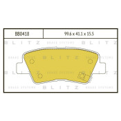 Колодки тормозные Blitz дисковые, арт. BB0418