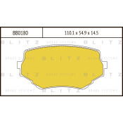 Колодки тормозные Blitz дисковые, арт. BB0180