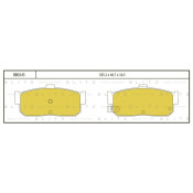 Колодки тормозные Blitz дисковые, арт. BB0145