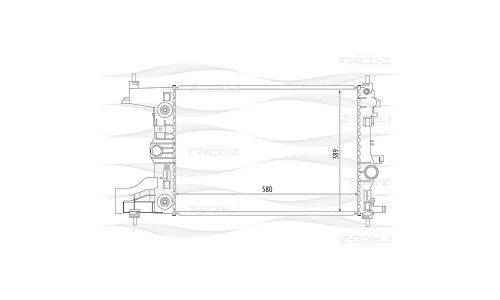 Радиатор FREE-Z, арт. KK0166