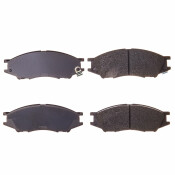 Колодки тормозные дисковые Avantech, передние, комплект на ось (4 шт), арт. AV734