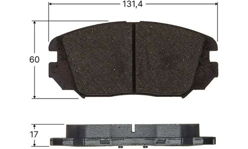 Колодки тормозные дисковые Avantech, передние, комплект на ось (4 шт), арт. AV145