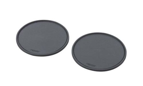 Коврик противоскользящий Carmate Non Slip Sheet, на приборную панель, круглый, с бортом, Ø65 мм, чёрный цвет, 2шт, арт. SZ134