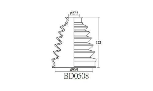Пыльник привода Avantech, арт. BD0508
