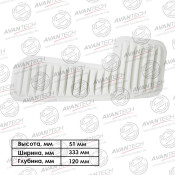Фильтр воздушный Avantech, арт. AF0136