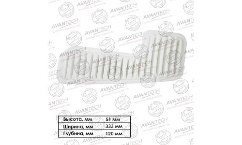 Фильтр воздушный Avantech, арт. AF0136