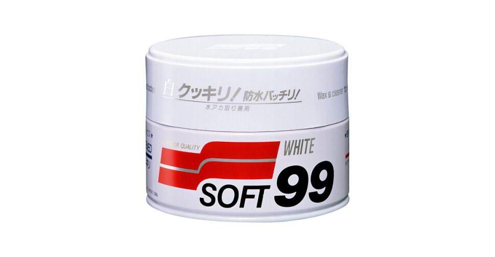 SOFT 99 / Полироль кузова Soft99 Soft Wax, защитный, с воском карнаубы ...
