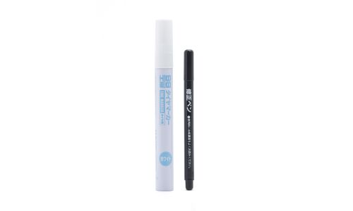 Маркер Soft 99 Tire Marker White, для пометок и подкраски покрышек, резины, белый, 8мл (+корректировочный фломастер), арт. 09133