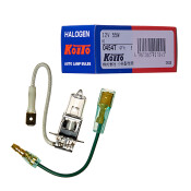 Лампа галогенная Koito Halogen H3 (PK22s, T12), 12В, 55Вт, 3200К, 1 шт, арт. 0454T