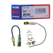 Лампа галогенная Koito H3 (PK22s, T12), 24В, 55Вт, 3200К, 1 шт, арт. 0464