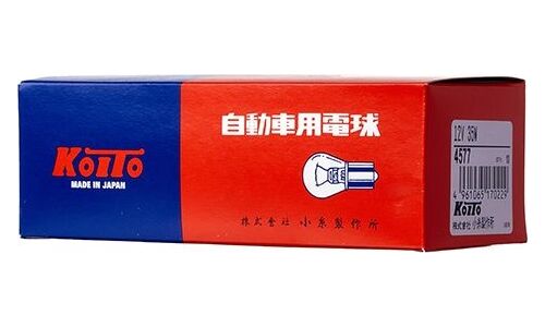 Лампа криптоновая Koito P21W (BA15s, S25), 12В, 35Вт, арт. 4577