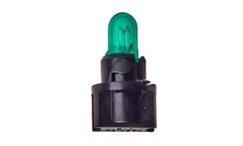 Лампа Koito BAX (пластиковый цоколь, T4.7), 24В, 1.4Вт, зелёная, арт.1685G